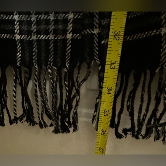 Studio C 𝅺vintage buffalo check‎ black and white skirt size 6 - Picture 3 of 3